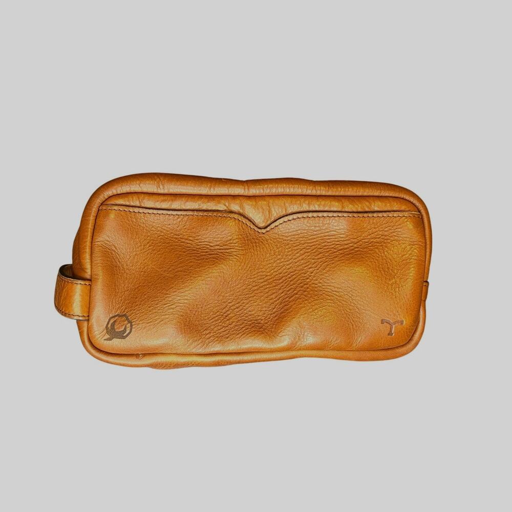 Tecovas The Bartlett Leather Travel Kit - Cognac - New Without Tags - Picture 7 of 16